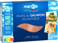 Pavés de saumon atlantique ASC surgelés