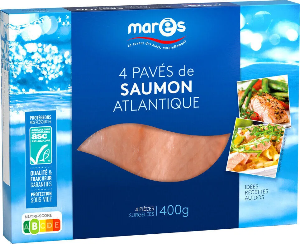 Pavés de saumon atlantique