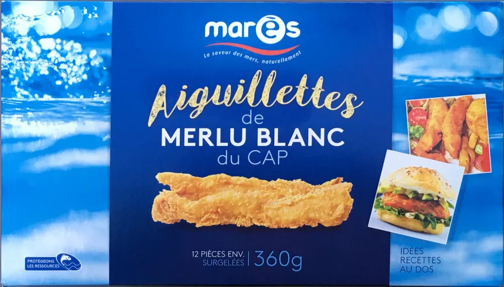 Aiguillettes de merlu blanc