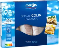 Dos de Colin d'Alaska surgelés