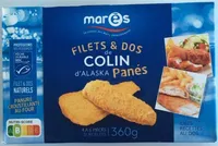 Filets & dos de colin d’Alaska panés