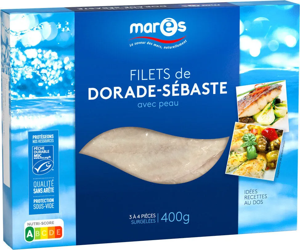 Filets de Dorade-Sébaste avec peau