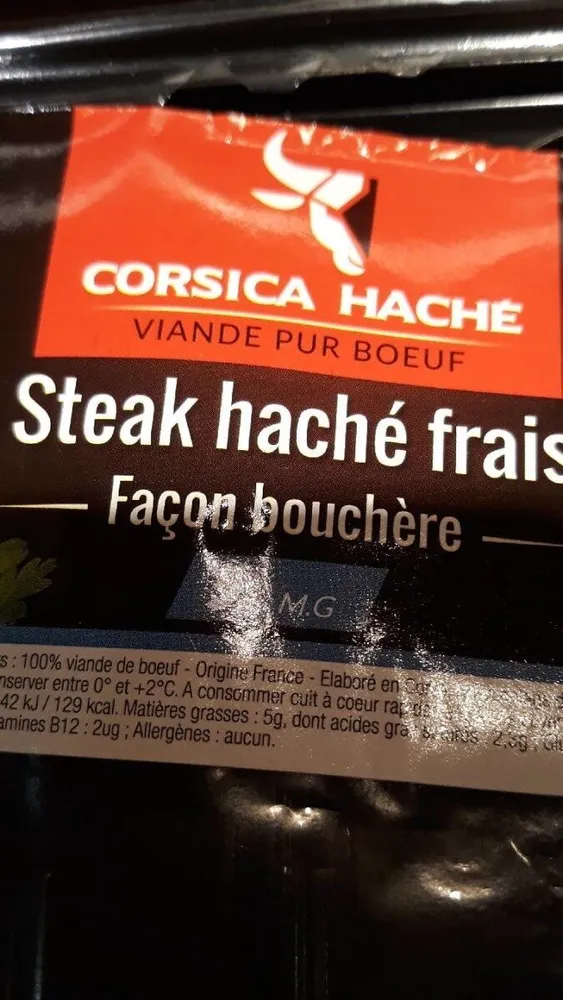 Steak haché  frais