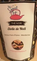 The noir étoile de Noël