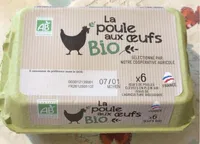 Oeufs Bio x6