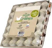 20 œufs La poule des champs