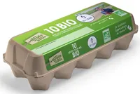 10 œufs bio Is'Here de poules élevées en plein air issus de l'agriculture biologique