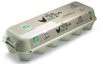 12 œufs La poule aux œufs bio