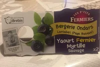 Yaourt fermier myrtille sauvage