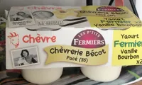 Yaourt chevre vanille