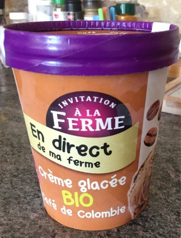Creme glacee café