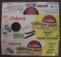 Yaourt bio vanille bourbon