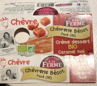 Crème dessert bio caramel salé