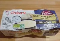 Riz au lait de chèvre