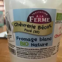 Fromage blanc bio nature lait de chèvre