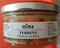 Terrine de poulet au vin blanc