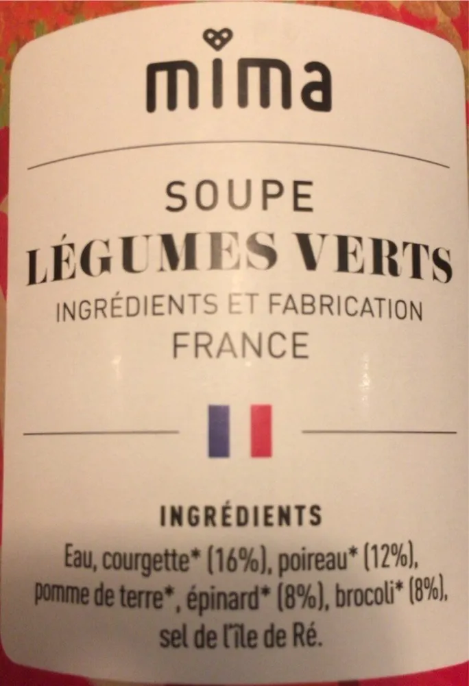 SOUPE LEGUMES VERTS