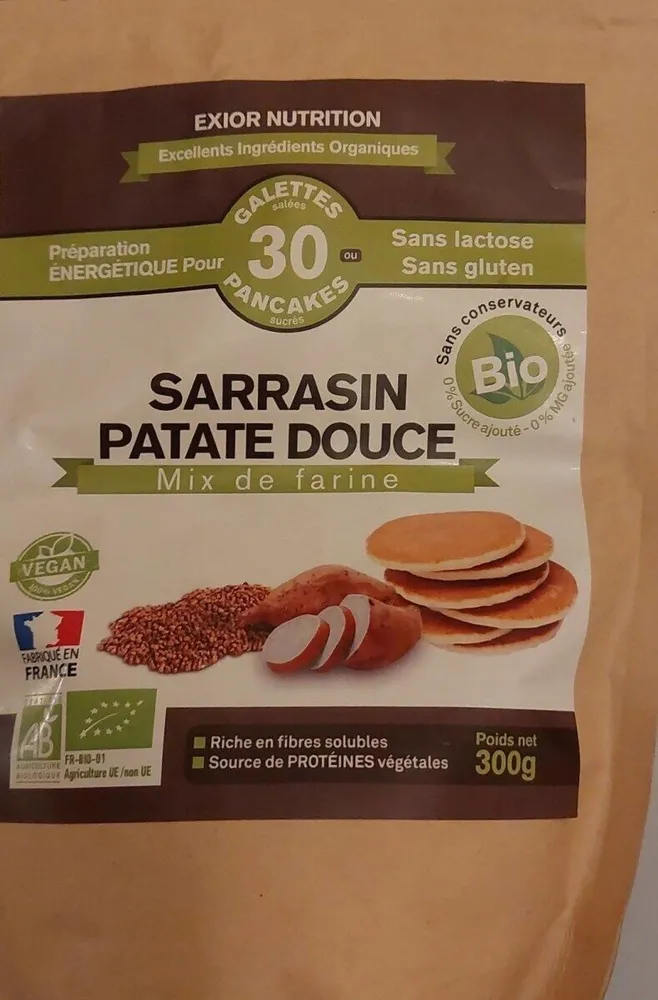 Sarrasin patate douce