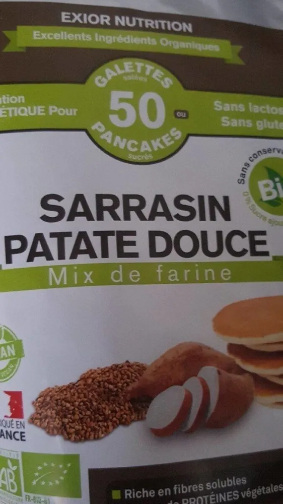 Sarrasin patate douce