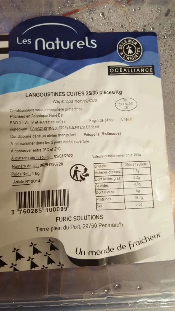 langoustines