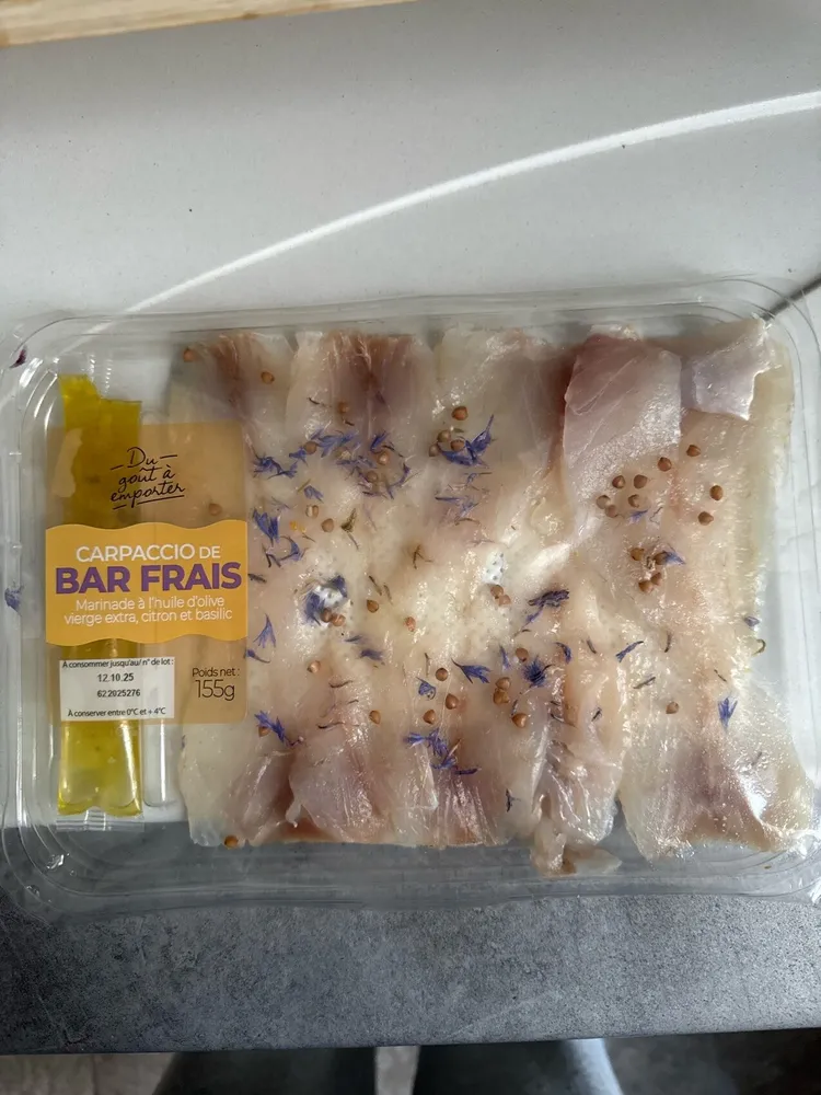 CARPACCIO DE BAR FRAIS