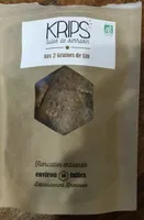 Tuiles de sarrasin aux 2 graines de lin