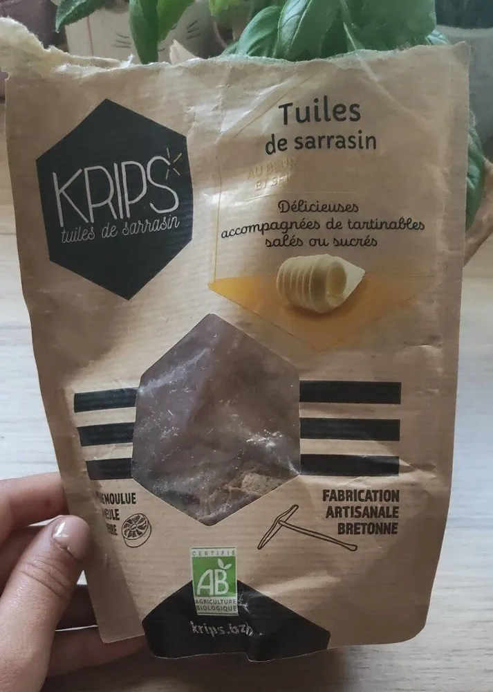 Krips tuile de sarrasin