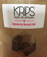 Krips tuiles de sarrasin oignon de Roscoff
