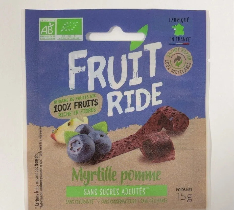 Fruit Ride Myrtille pomme
