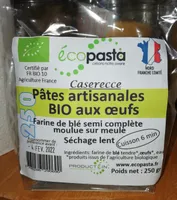 pâtes artisanales bio aux œufs