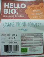Sésame blond complet