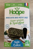 Biscuits BIO petit dej’ Noix de coco