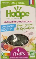 Mueslis bio croustillant 4 fruits