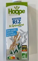 Boisson riz spiruline