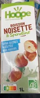 Boisson noisette et spiruline