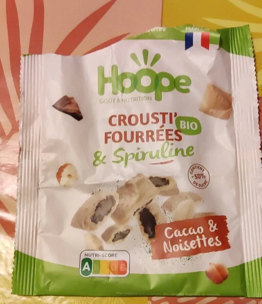 Crousti' Fourrées Bio & Spiruline