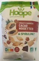 Crousti'Fourrées Cacao Noisettes & Spiruline