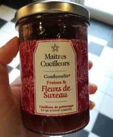 Conficoulis fraises et fleurs de sureau
