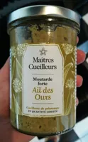Moutarde forte à l'ail des ours