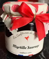 Confiture myrtille sauvage