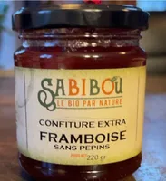 Confiture extra framboises sans pépins
