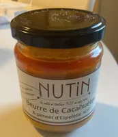 Beurre de cacahuete et piment d’espelette