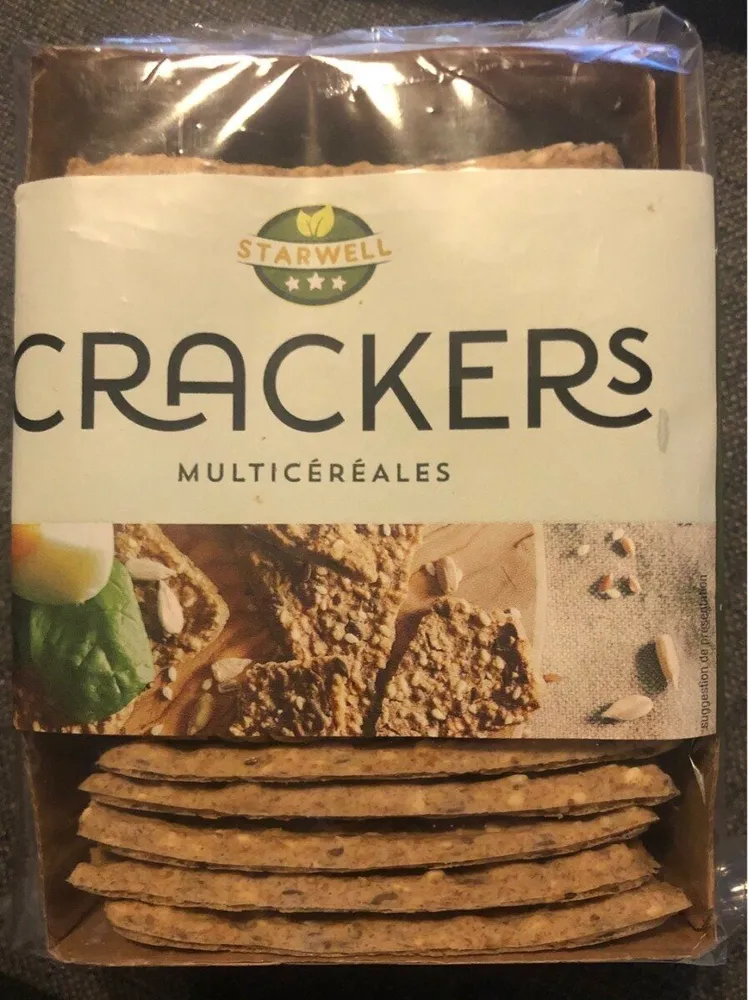 Crackers multicéréales