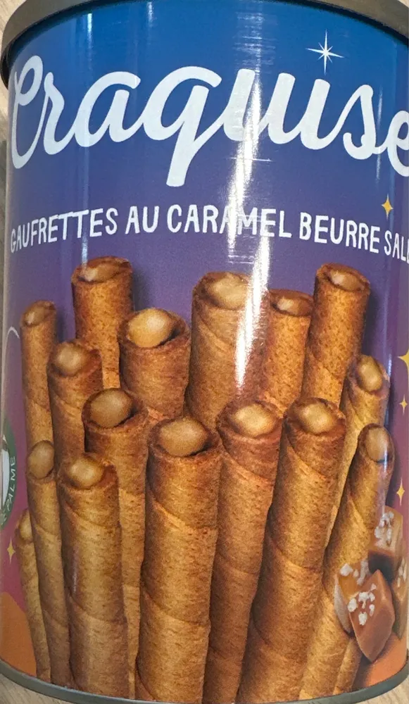 Gaufrettes au caramel buerre salé