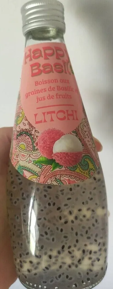 Boisson aux graines de basilic LITCHI