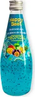 Boisson aux graines de basilic tropical