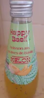 Boisson aux graines de basilic melon