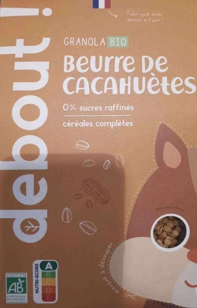 Granola beurre de cacahuète
