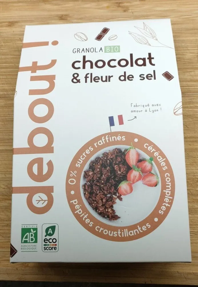 Granola bio Chocolat fleur de sel