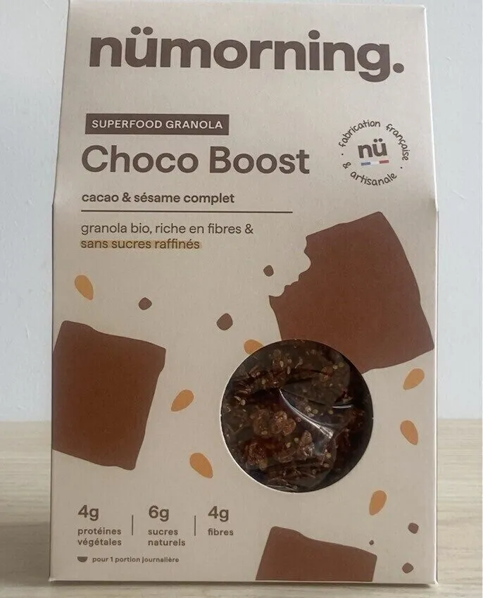 Nümorning Granola Choco boost